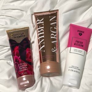 Bath & Body Works / PINK Lotions and Body Wash